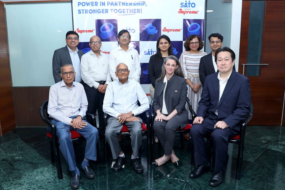 SATO Partners With Supreme Industries To Drive Access To Affordable Sanitation And Hygiene Solutions Across India